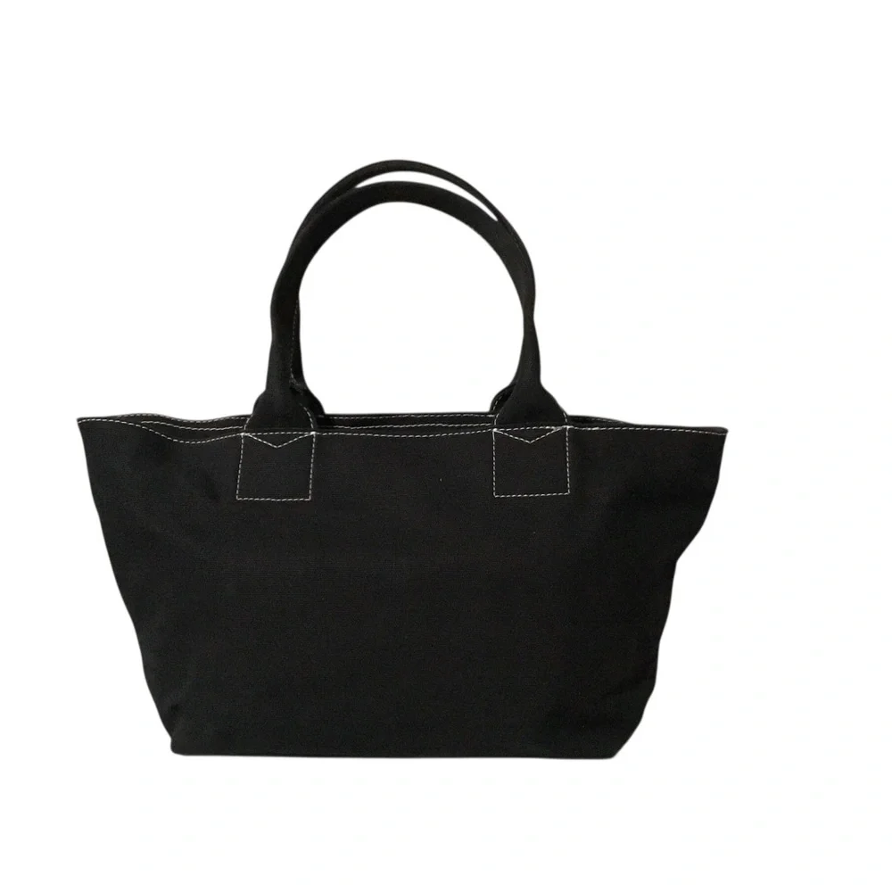 Marc Jacobs Black Canvas Logo Tote